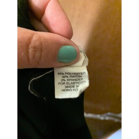 J Crew Business Casual Black Dress Size 12 Petite Womens - Picture 6 of 6